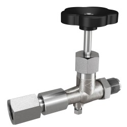 Robinet simple pointeau forme "B"