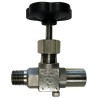 Robinet simple pointeau forme "A"