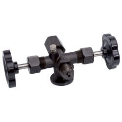 Robinet double pointeau forme "A"