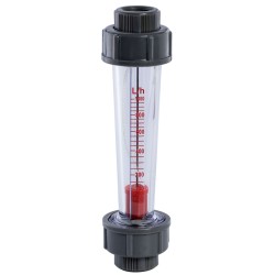 Débitmètre à flotteur plastique
