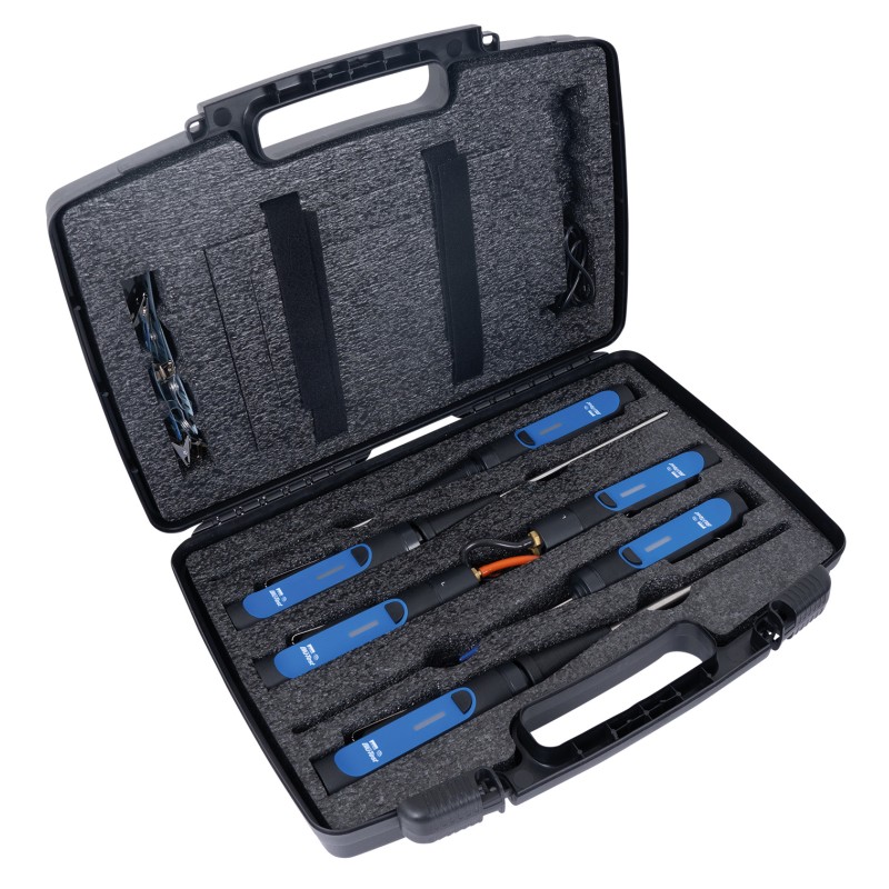 Mallette complète avec 6 sondes réf. BAHVACMALLETTE