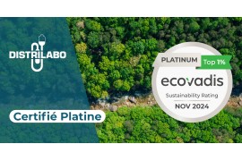 EcoVadis Platinium : Une distinction renouvelée pour la 2ᵉ année consécutive